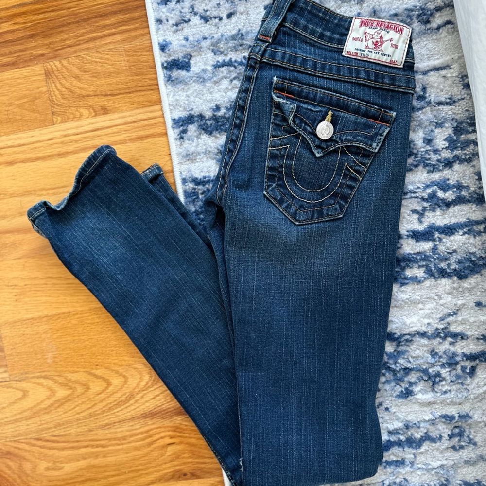 TRUE RELIGION straight leg jeans